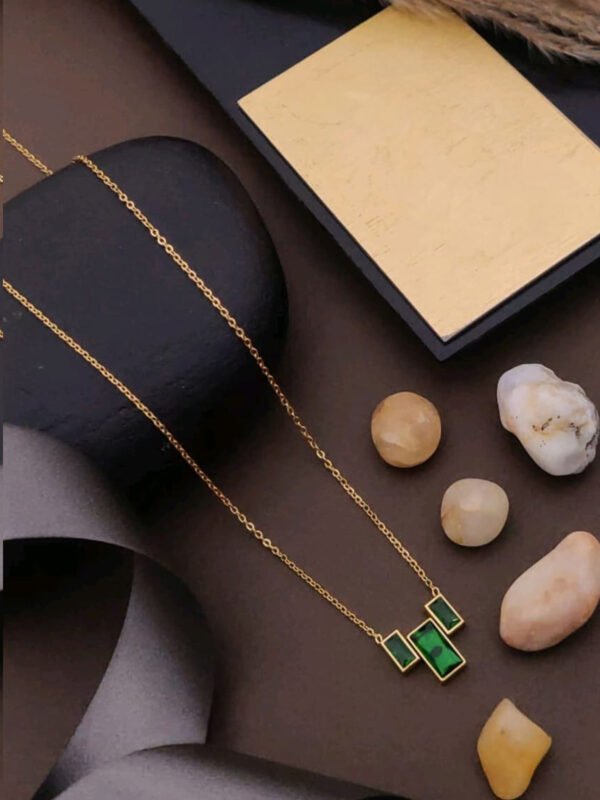 Geometric Hexagon Pendant