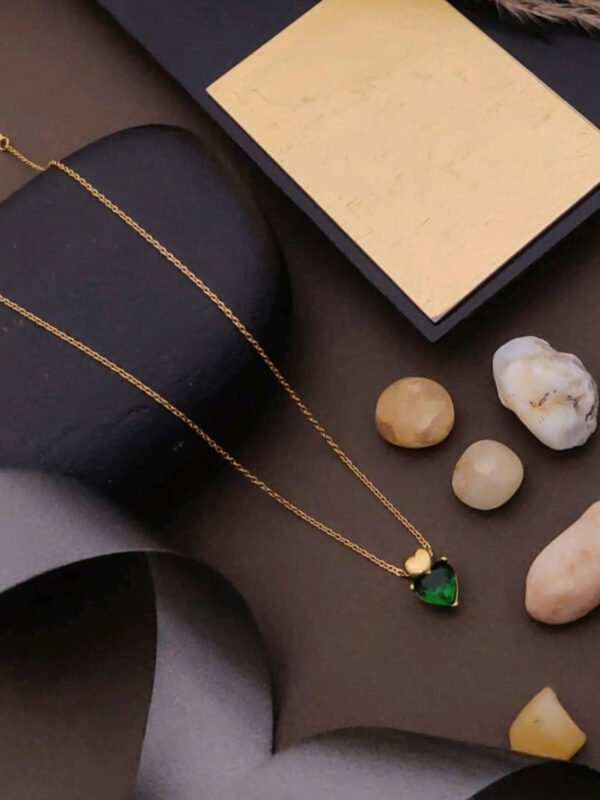 Elegant Heartbeat Pendant Necklace